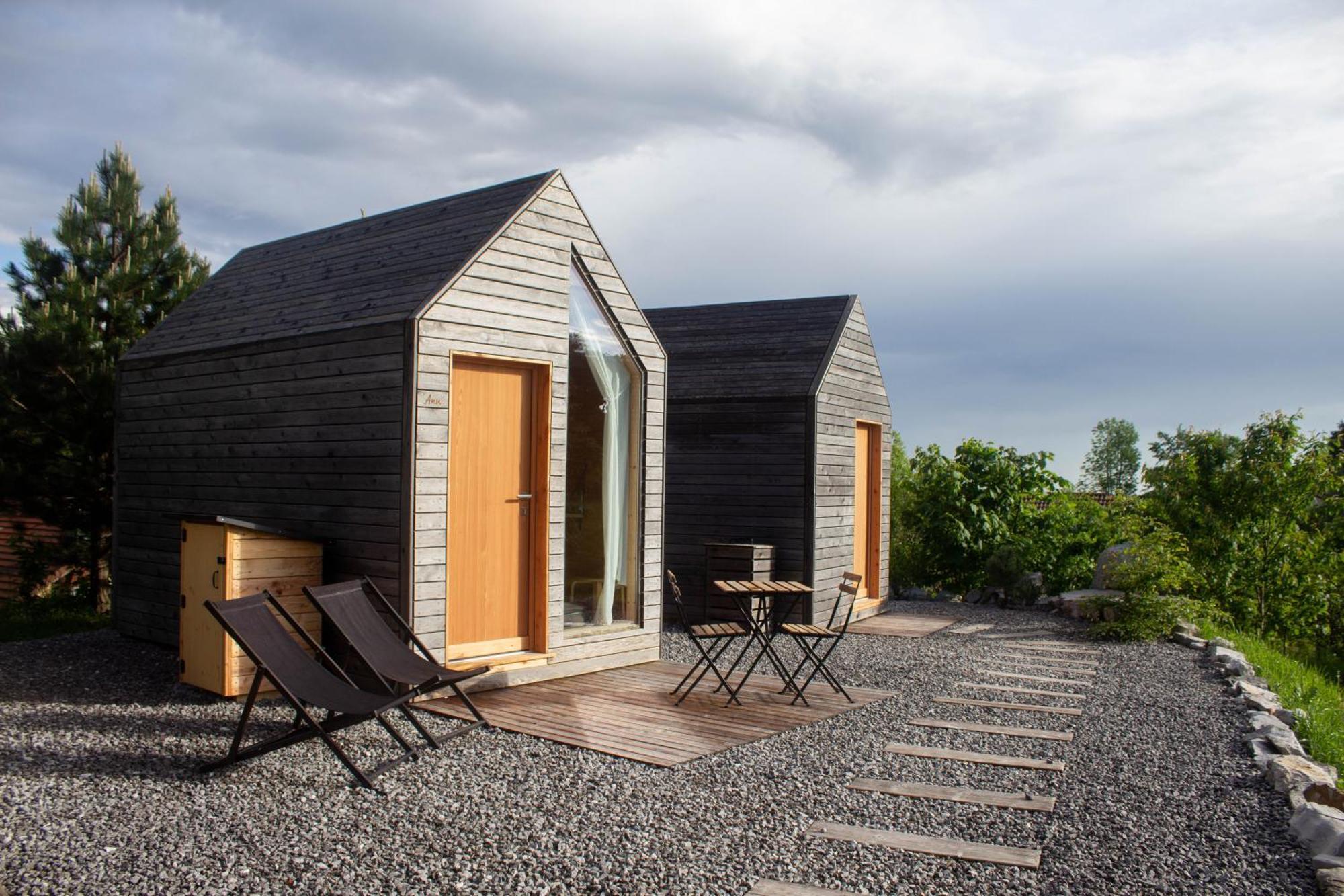 Отель Hiska-Glamping Айдовшчина Экстерьер фото